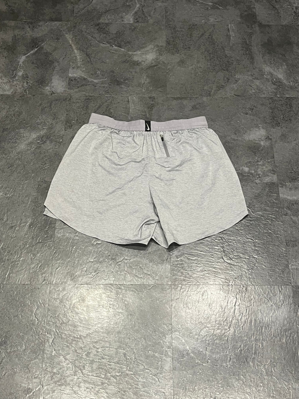 Grey Nike Men’s Dri Fit Flex Stride 5” Brief Lined Running Shorts