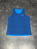 Blue Nike Me’s Dri Fit Pro Elite Singlet