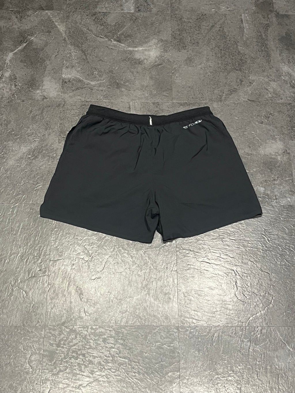 Black Nike Men’s Dri Fit ADV AeroSwift 4” Racing Split Shorts