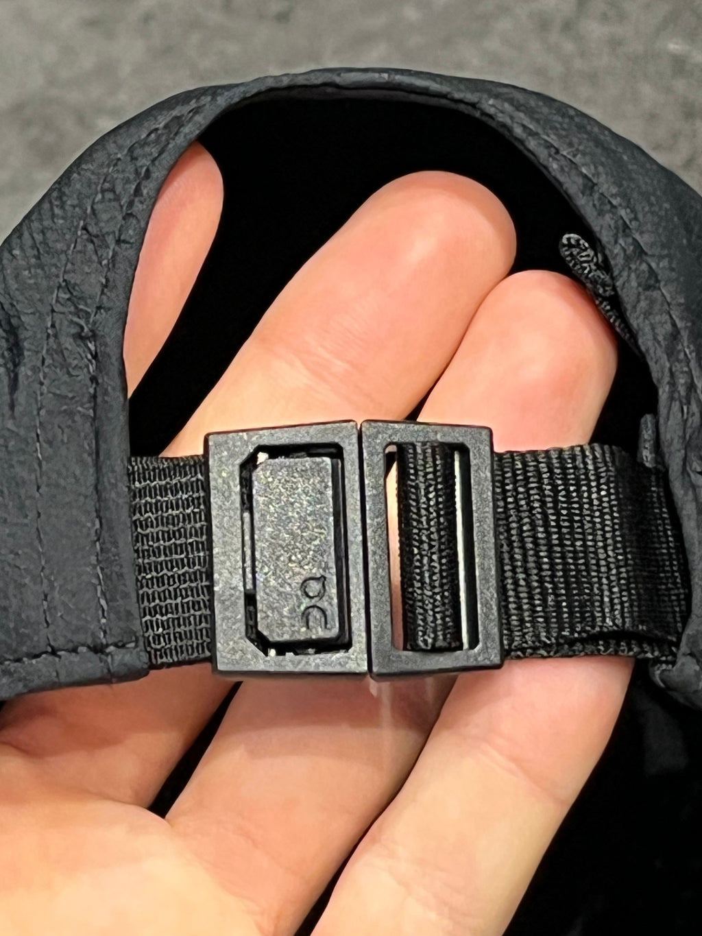 Black On Running Lightweight Running Cap