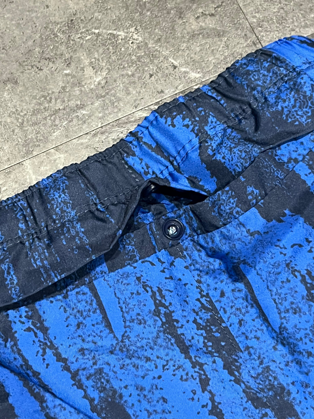 Blue/Black Nike Men’s Dri Fit Challenger Wild 7” Brief Lined Running Shorts
