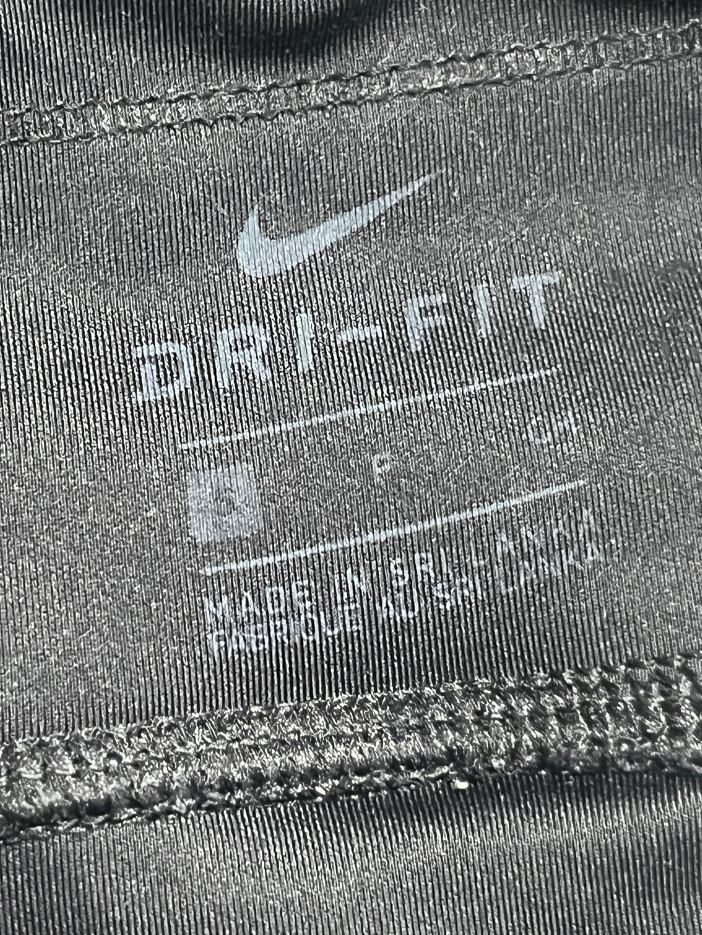 Black Nike Women’s Dri Fit Trail Running 1/2 Tights