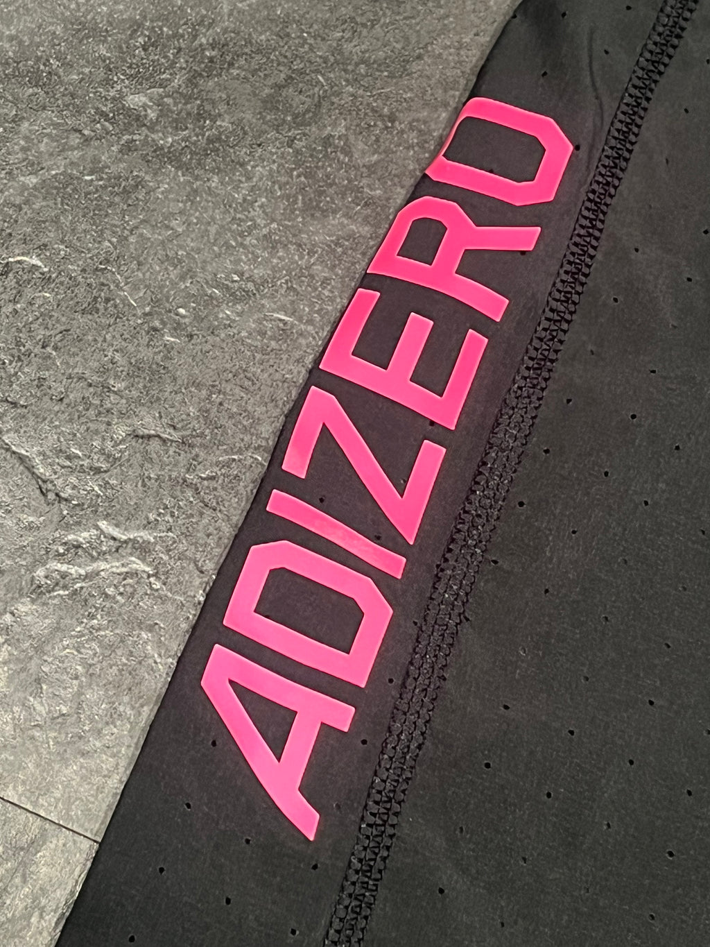 Black/Pink Adidas Adizero Men’s Racing Singlet