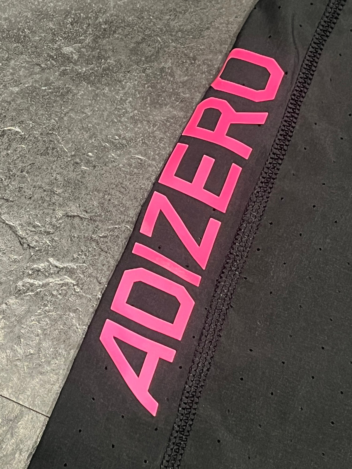 Black/Pink Adidas Adizero Men’s Racing Singlet