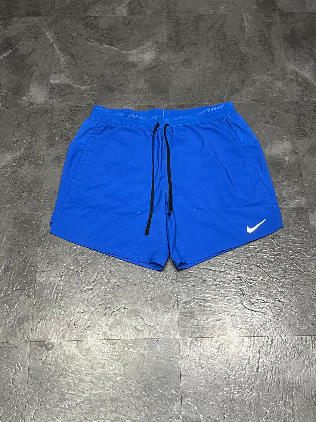 Royal Blue Nike Men’s Dri Fit Flex Stride 7” Brief Lined Running Shorts