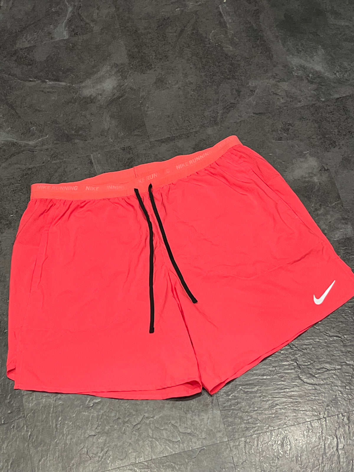 Pink Nike Men’s Dri Fit Flex Stride 7” Brief Lined Running Shorts