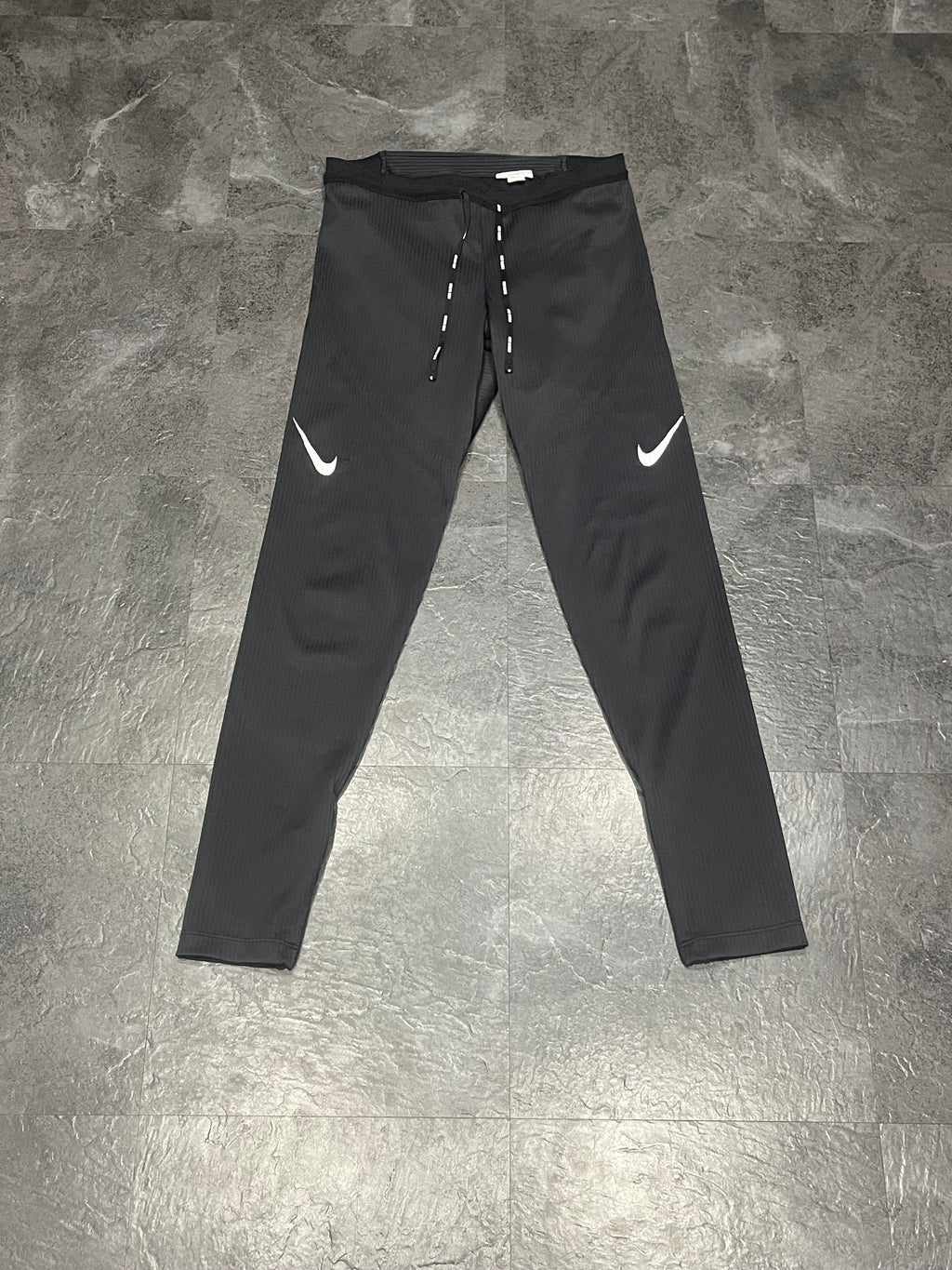 Black Nike Men’s Dri Fit ADV Aeroswift Racing Tights
