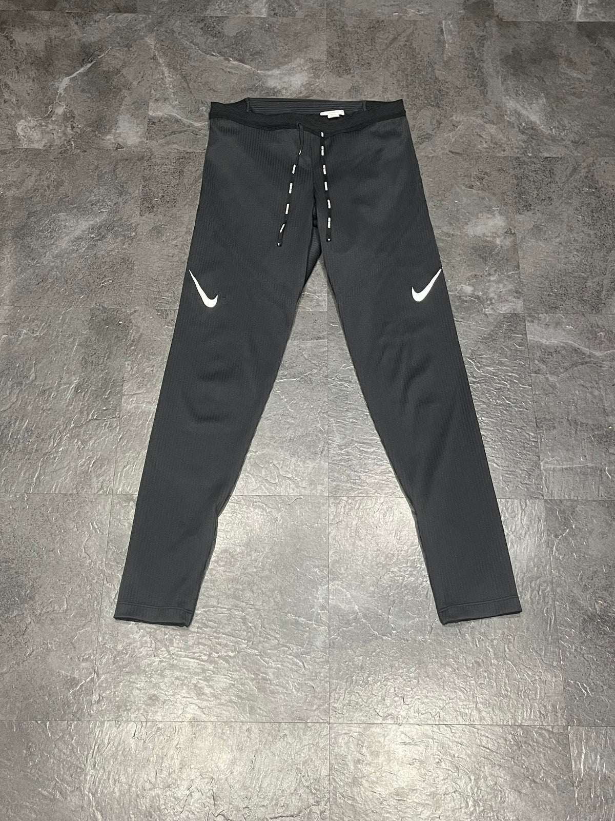 Black Nike Men’s Dri Fit ADV Aeroswift Racing Tights