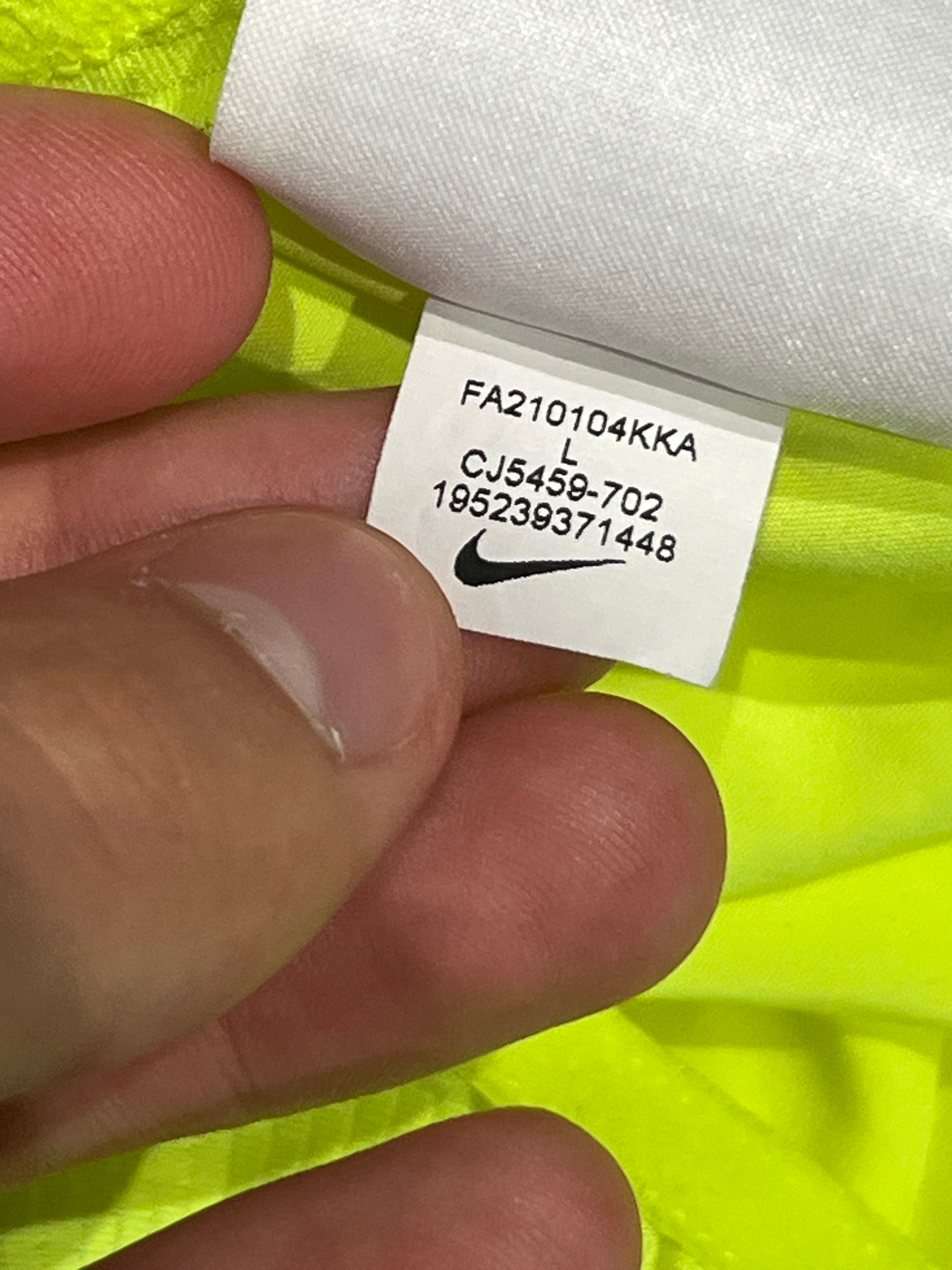 Neon Yellow Nike Men’s Dri Fit Flex Stride 7” Brief Lined Running Shorts