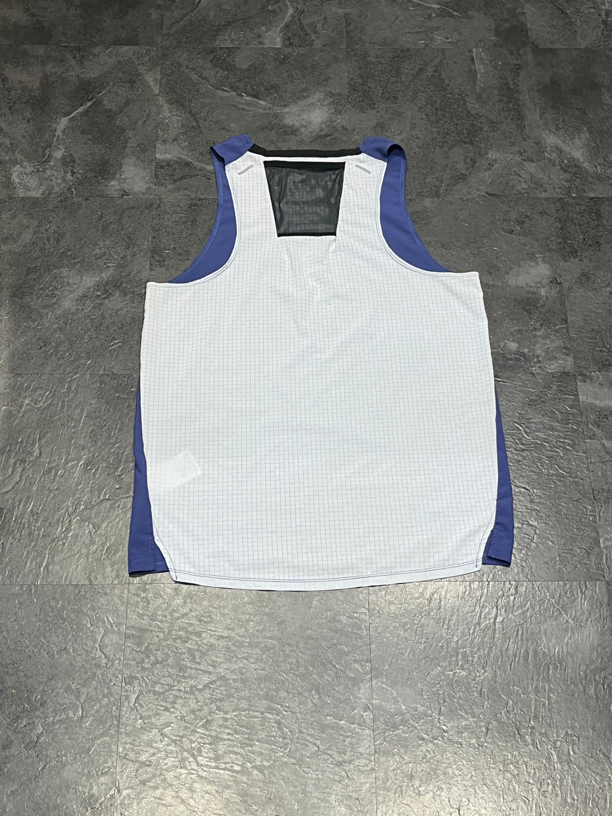 Blue Nike Men’s Dri Fit Rise 365 Trail Running Singlet