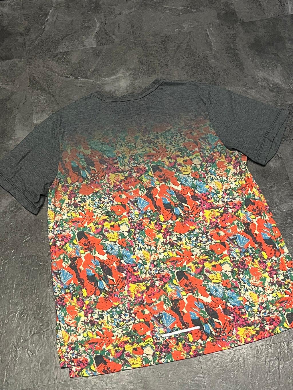 Floral Nike Men’s Dri Fit Miler Running T Shirt