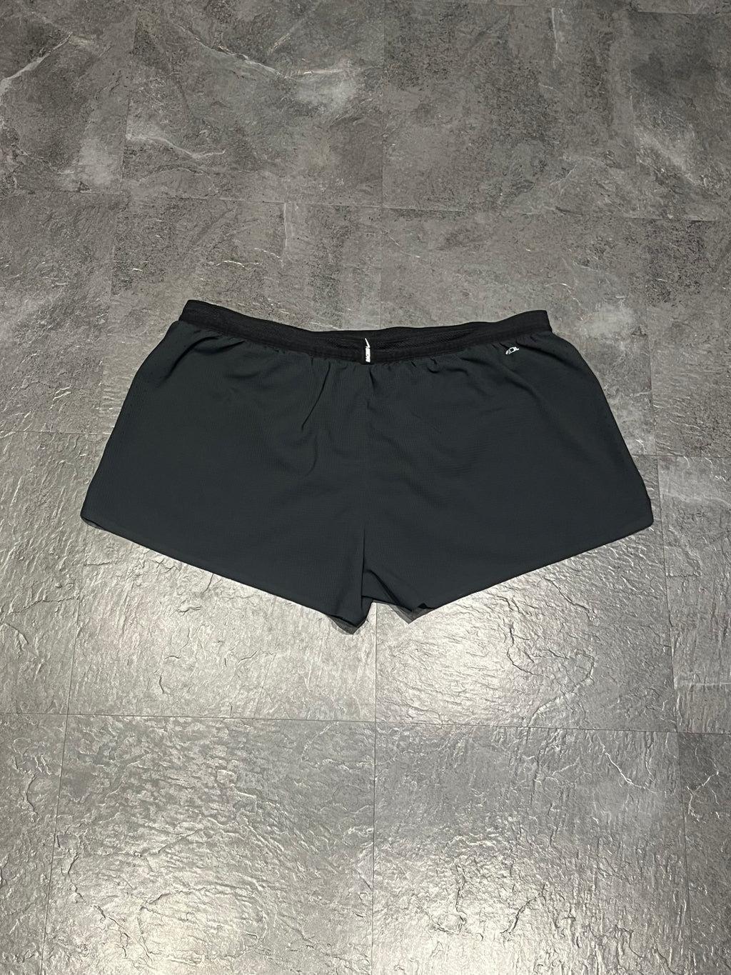 Black Nike Men’s Dri Fit ADV Aeroswift 2” Racing Split Shorts