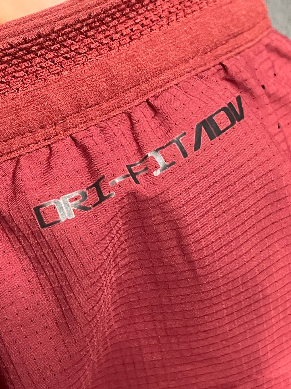Red Nike Men’s Dri Fit ADV Aeroswift 2” Racing Split Shorts