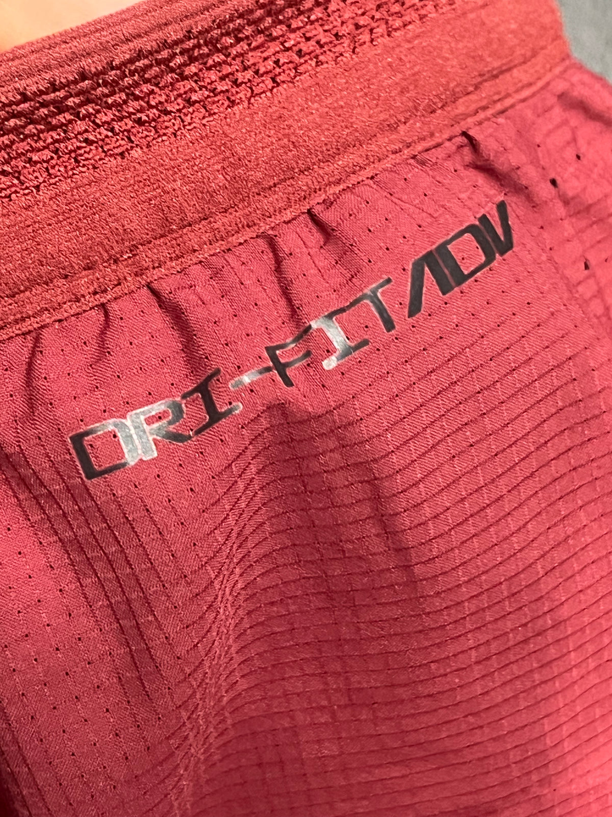 Red Nike Men’s Dri Fit ADV Aeroswift 2” Racing Split Shorts