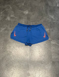 Blue & Orange Nike Men’s Dri Fit ADV 2” Racing Split Shorts