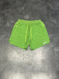 Green Nike Men’s Dri Fit Flex Stride 7” Brief Lined Running Shorts
