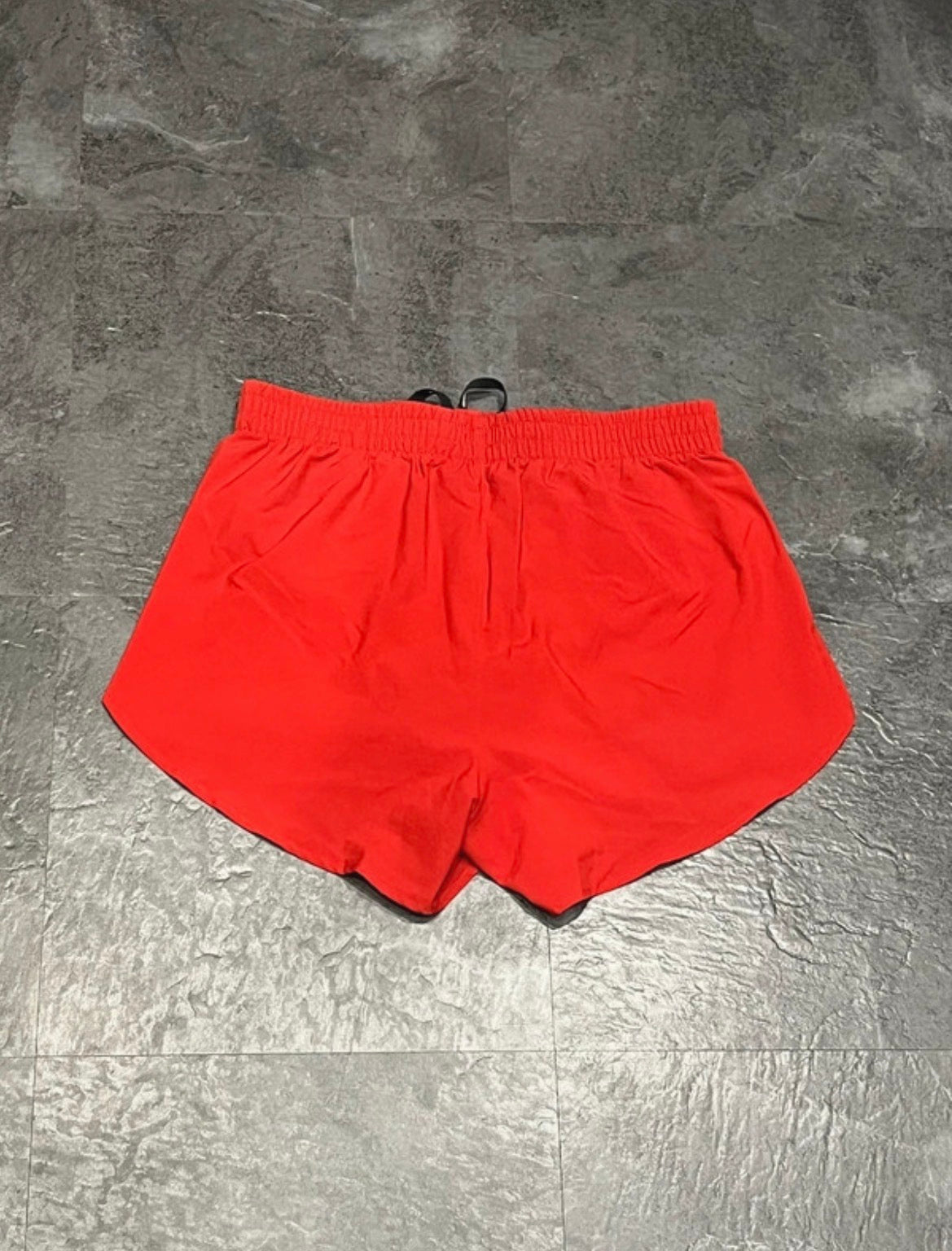 Red Adidas Men’s Adizero Lightweight Racing Split Shorts