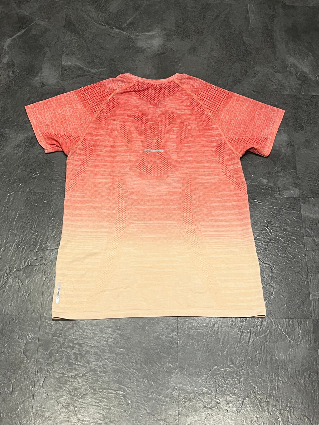 Coral & Beige Gradient Asics Women’s Actibreeze Seamless T Shirt