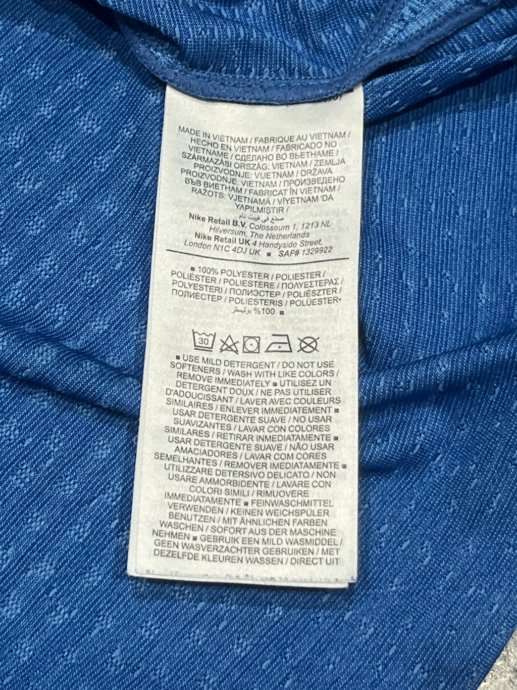 Blue Nike Men’s Dri Fit ADV Running T Shirt