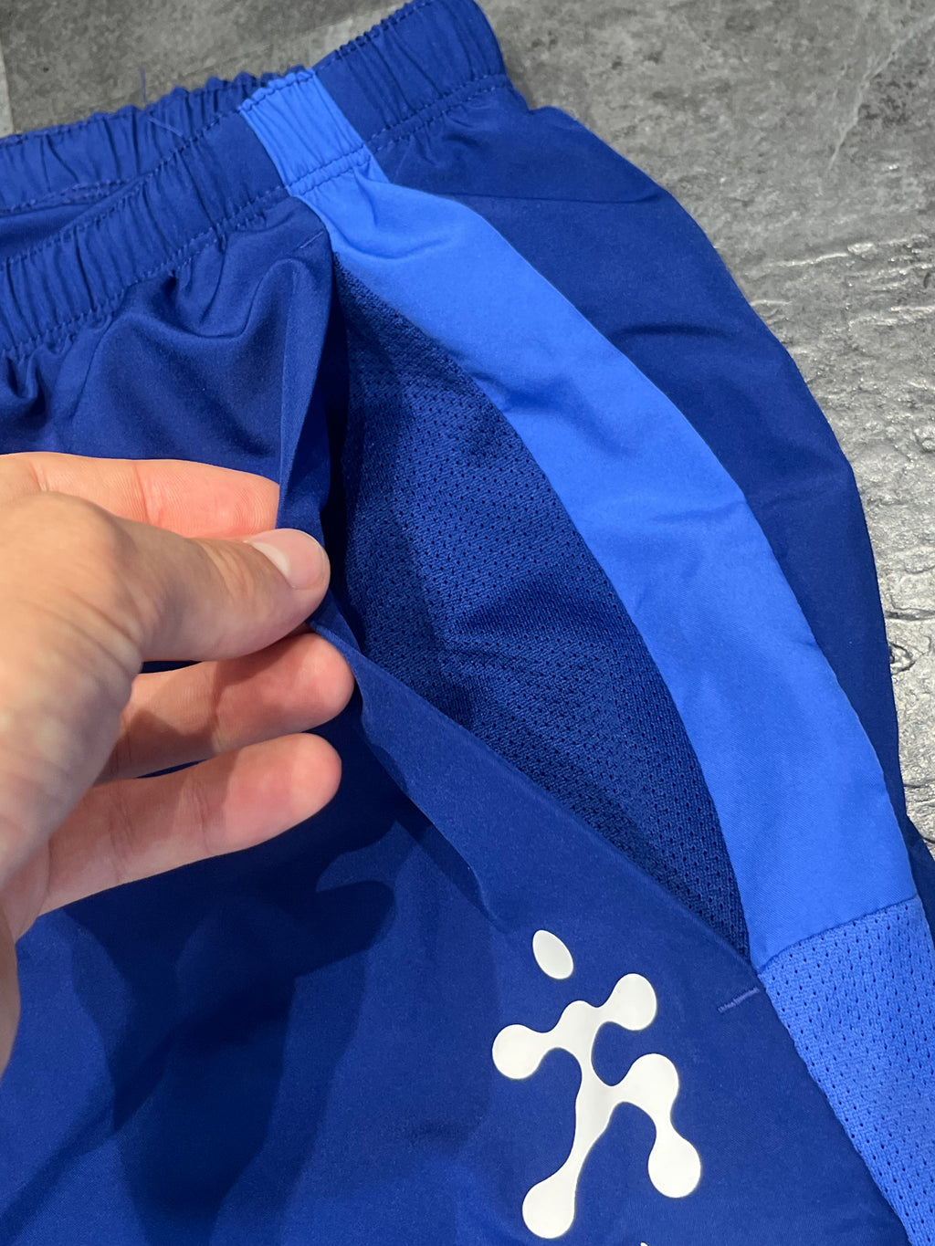 Blue Nike Men’s Dri Fit Wild Run Challenger 7” Shorts