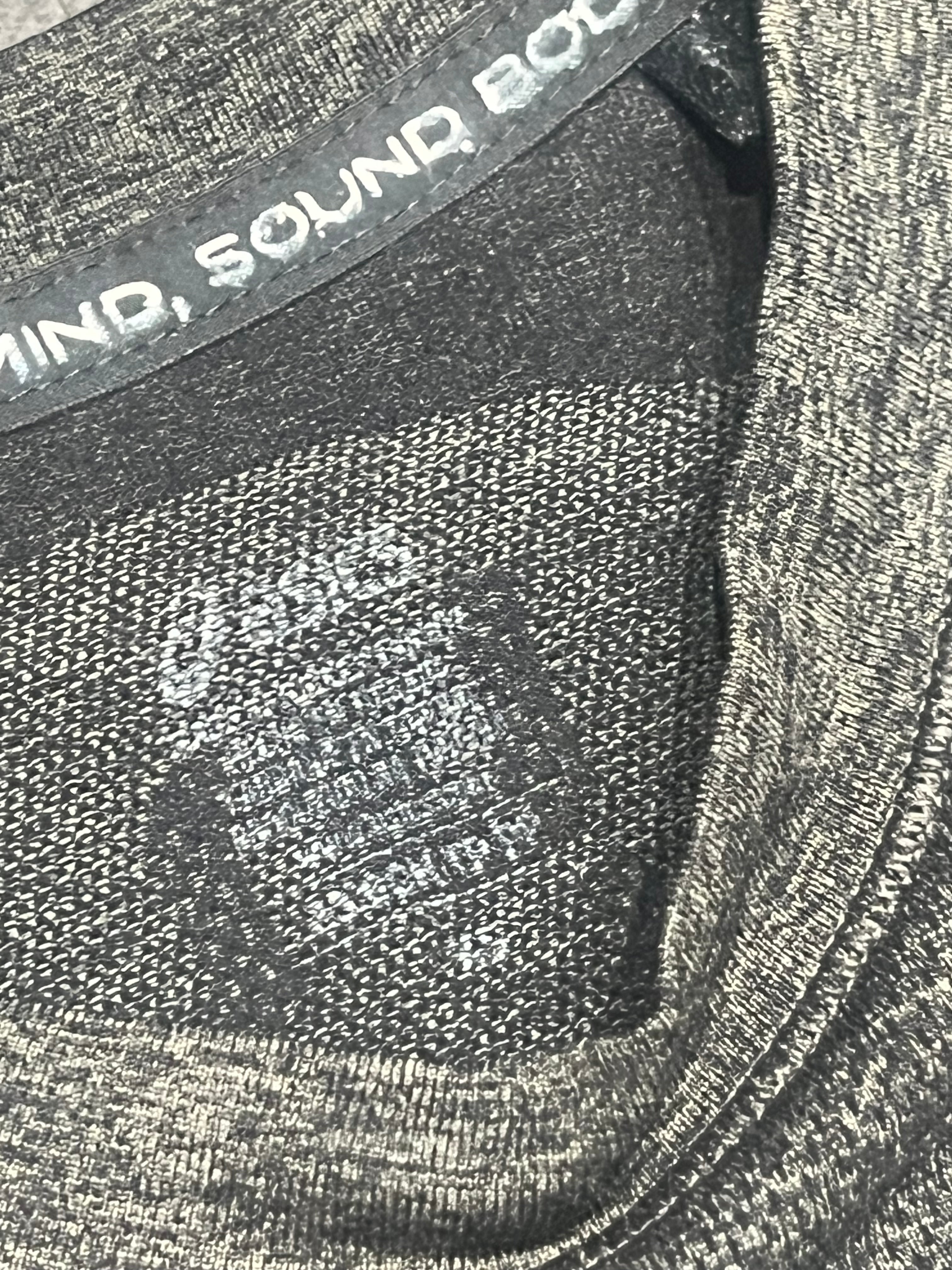Black/Dark Grey Asics Men’s Seamless SS Running T Shirt