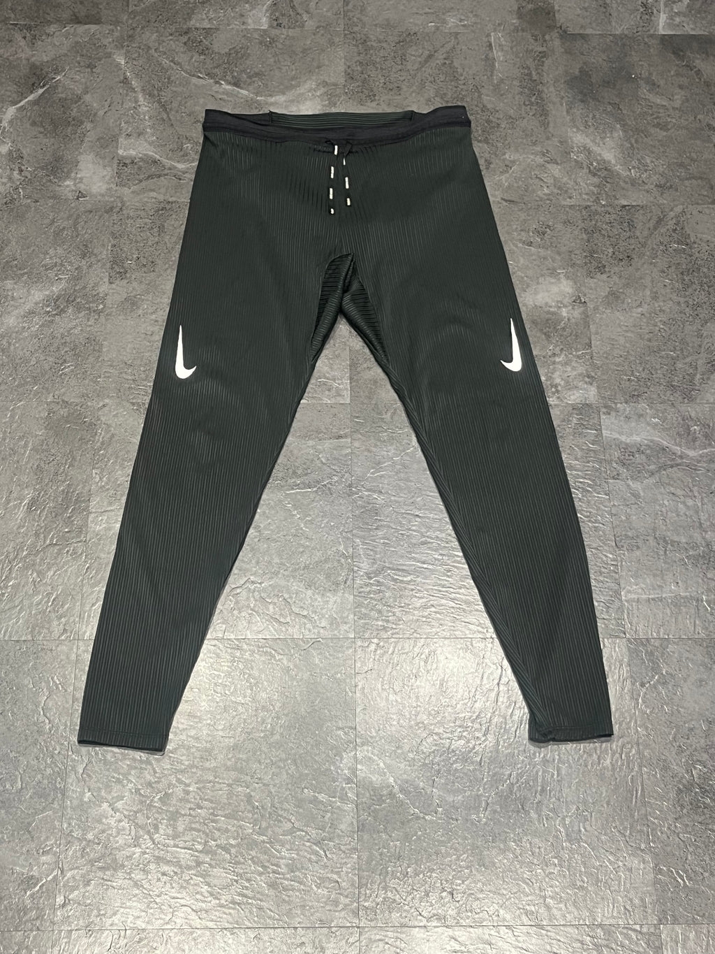 Black Nike Men’s Dri Fit ADV Aeroswift Racing Tights