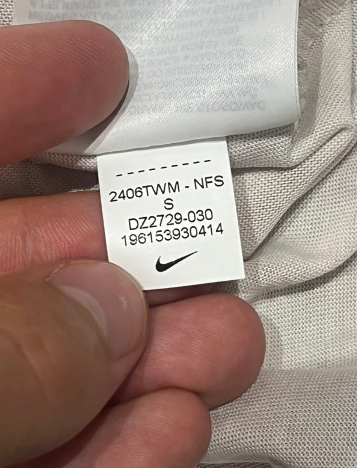 Beige Nike Men’s Dri Fit Running Division T Shirt