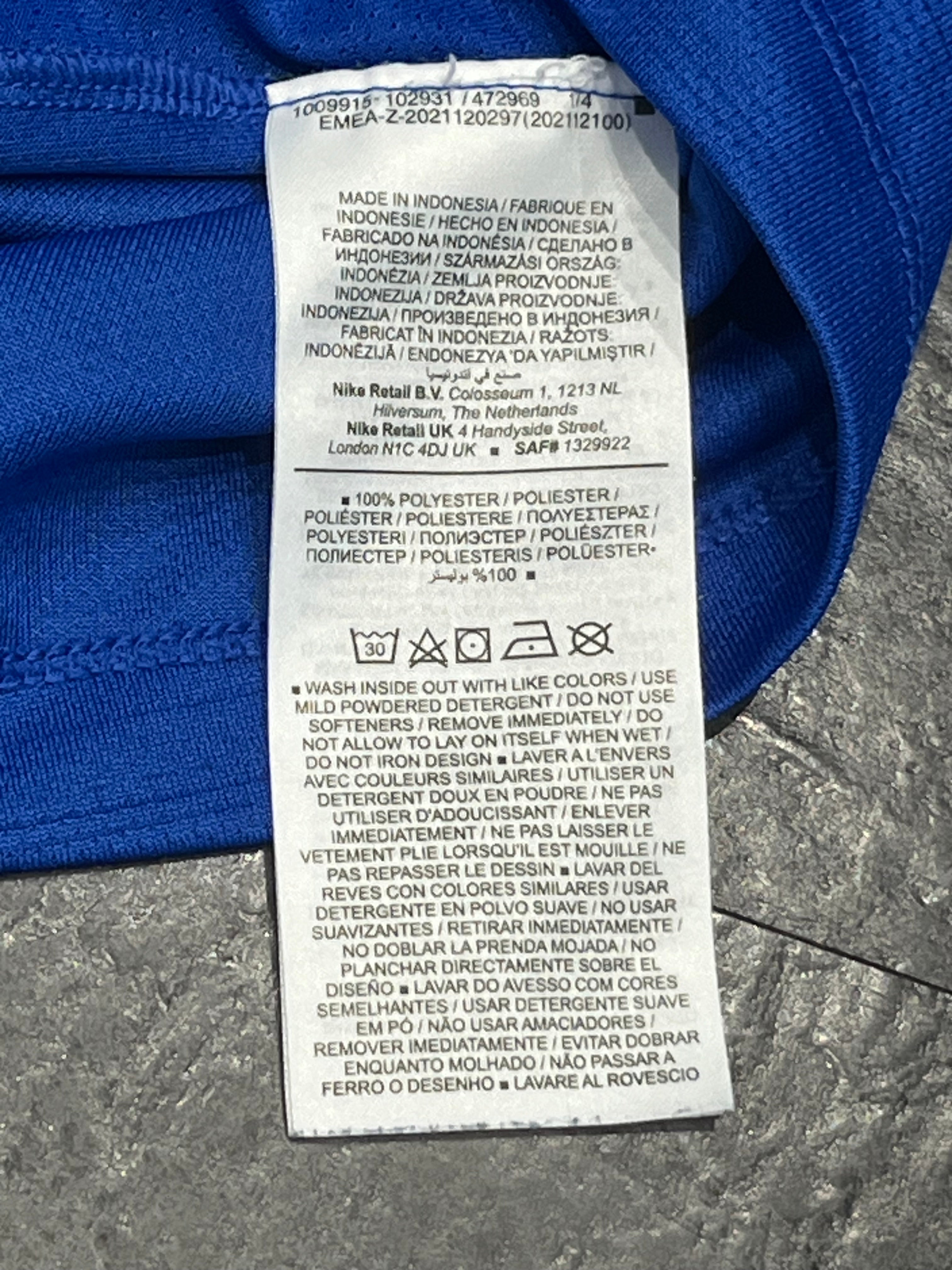 Blue Nike Men’s Dri Fit Miler Running T Shirt