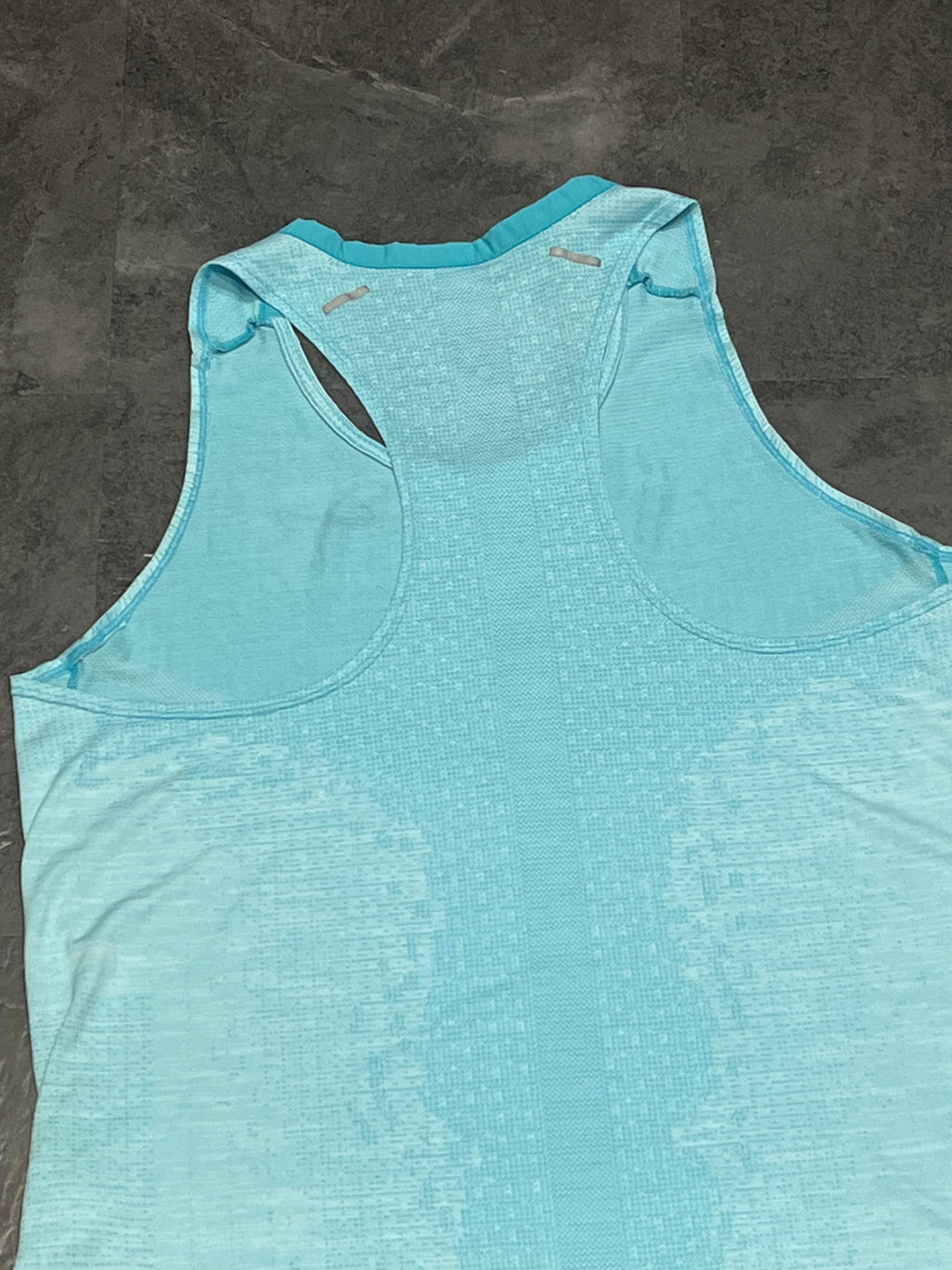 Light Blue Nike Men’s Dri Fit ADV Running Singlet