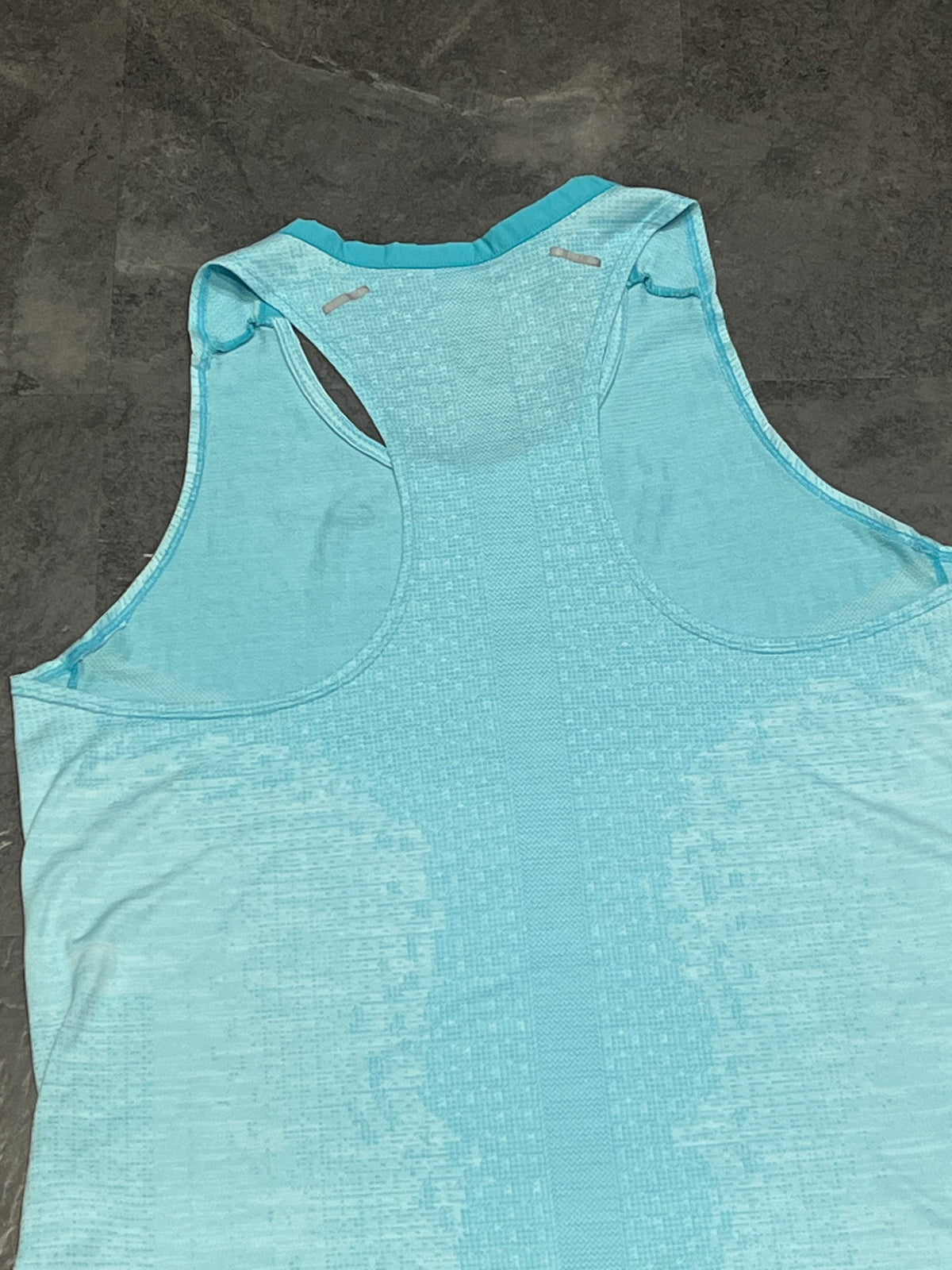 Light Blue Nike Men’s Dri Fit ADV Running Singlet