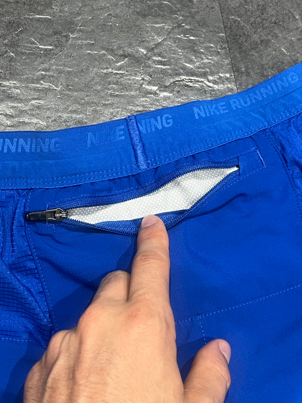 Blue Nike Men’s Dri Fit Flex Stride 7” Running Shorts