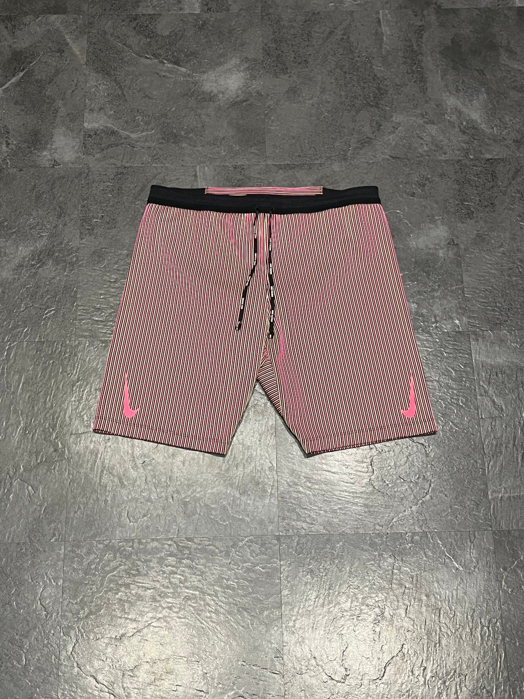 “Pink Rhubarb” Nike Men’s Dri Fit ADV Aeroswift Racing 1/2 Tights
