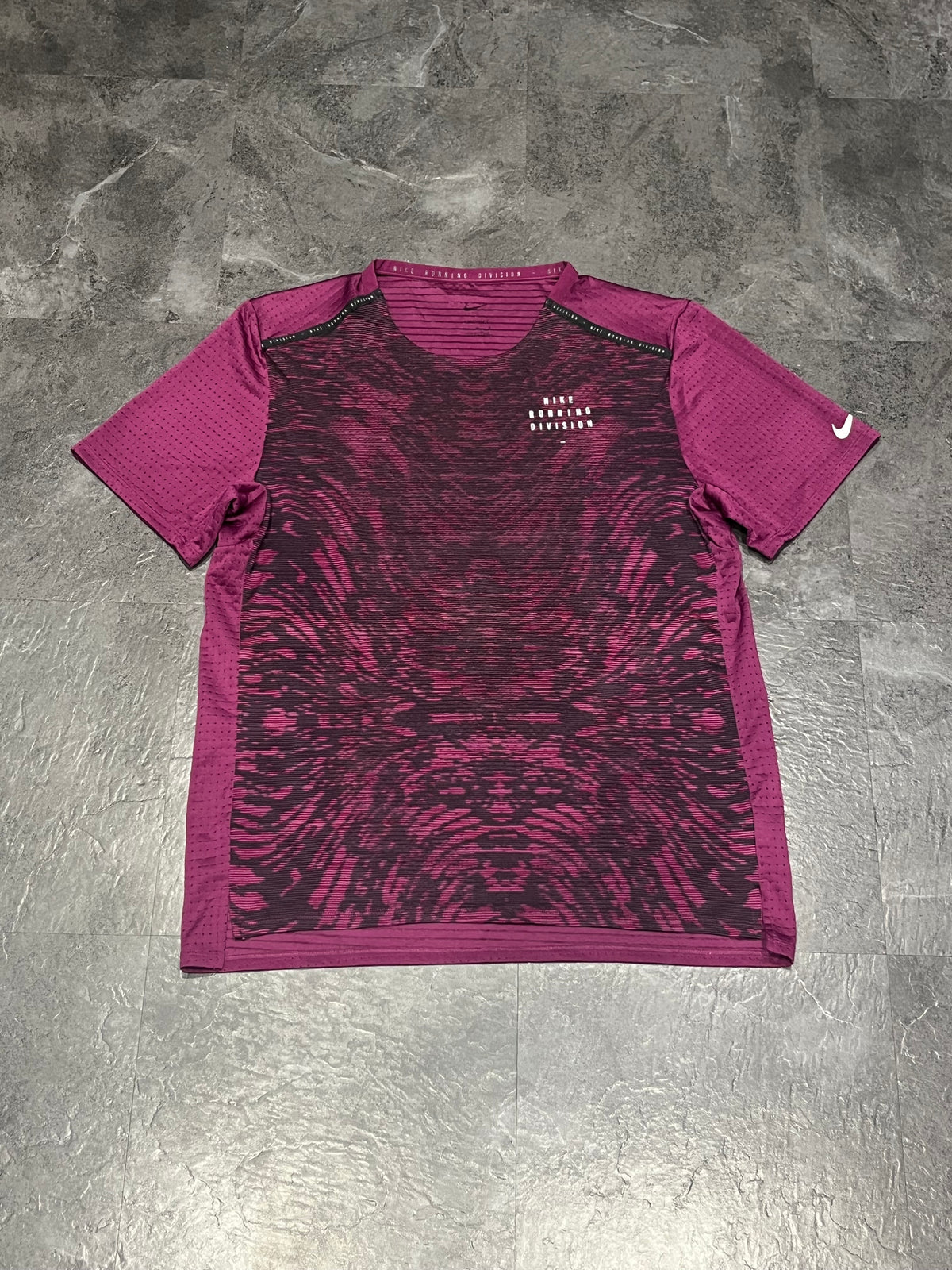 Purple Nike Men’s Dri Fit Rise 365 Running Division T Shirt