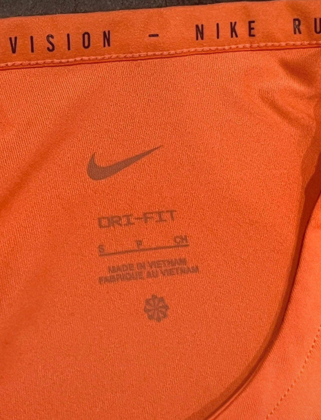 Orange Nike Men’s Dri Fit Rise 365 Running Division T Shirt