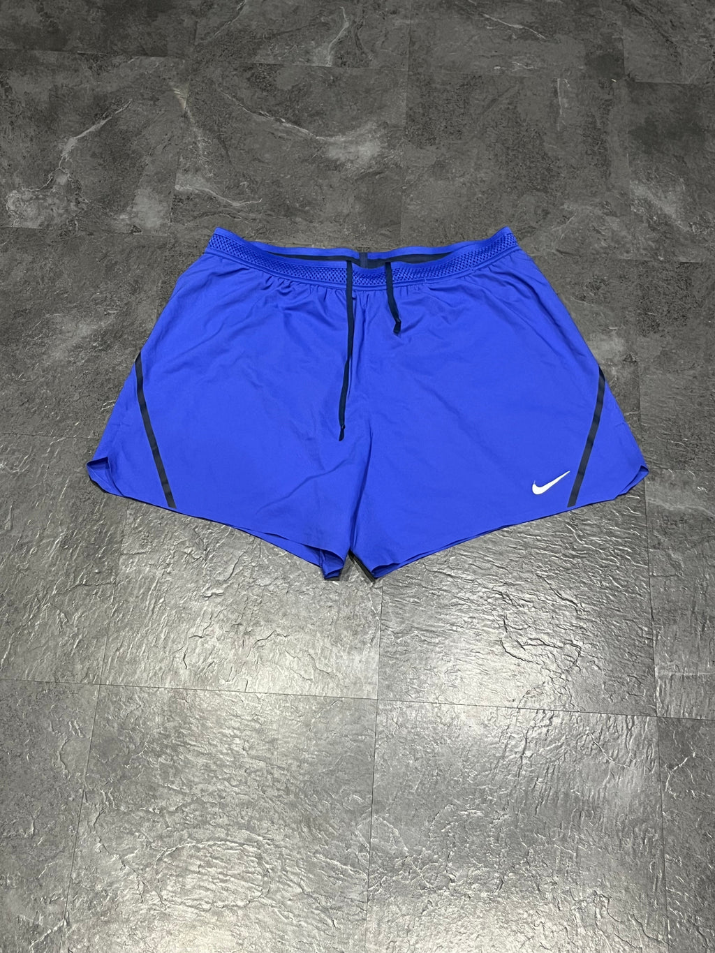 Royal Blue Nike Men’s Dri Fit Aeroswift 5” Brief Lined Running Shorts