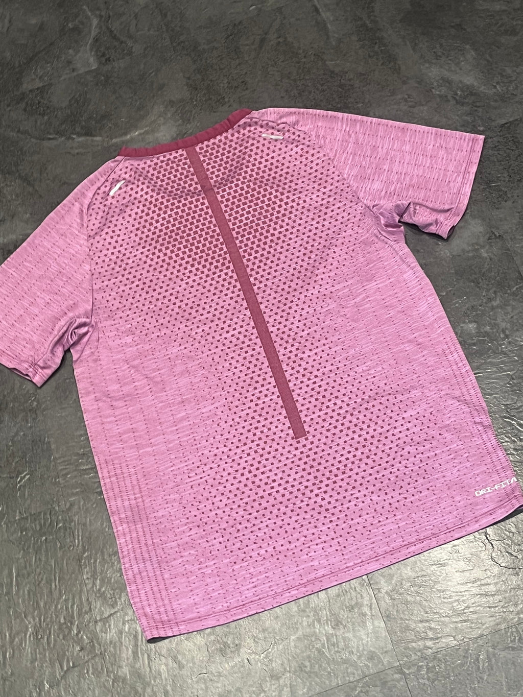 Pink/Purple Nike Men’s Dri Fit ADV Running T Shirt