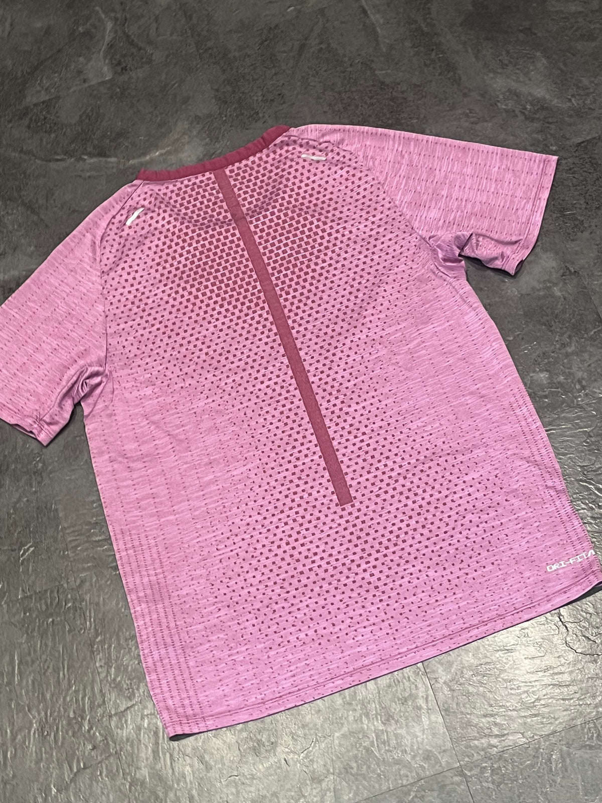 Pink/Purple Nike Men’s Dri Fit ADV Running T Shirt