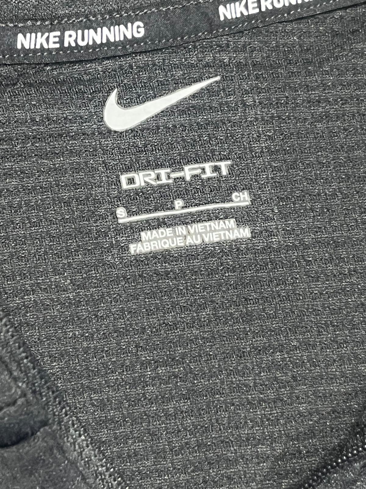 Black Nike Men’s Dri Fit Pacer 1/2 Zip Running Top