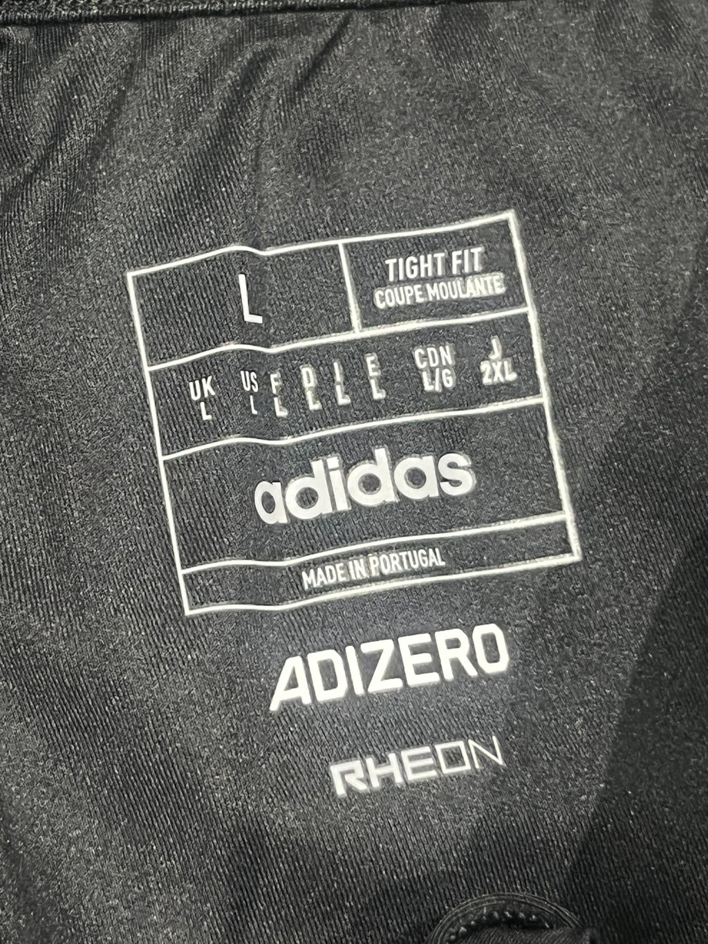 Black Adidas Adizero Men’s Control Rheon Racing 1/2 Tights