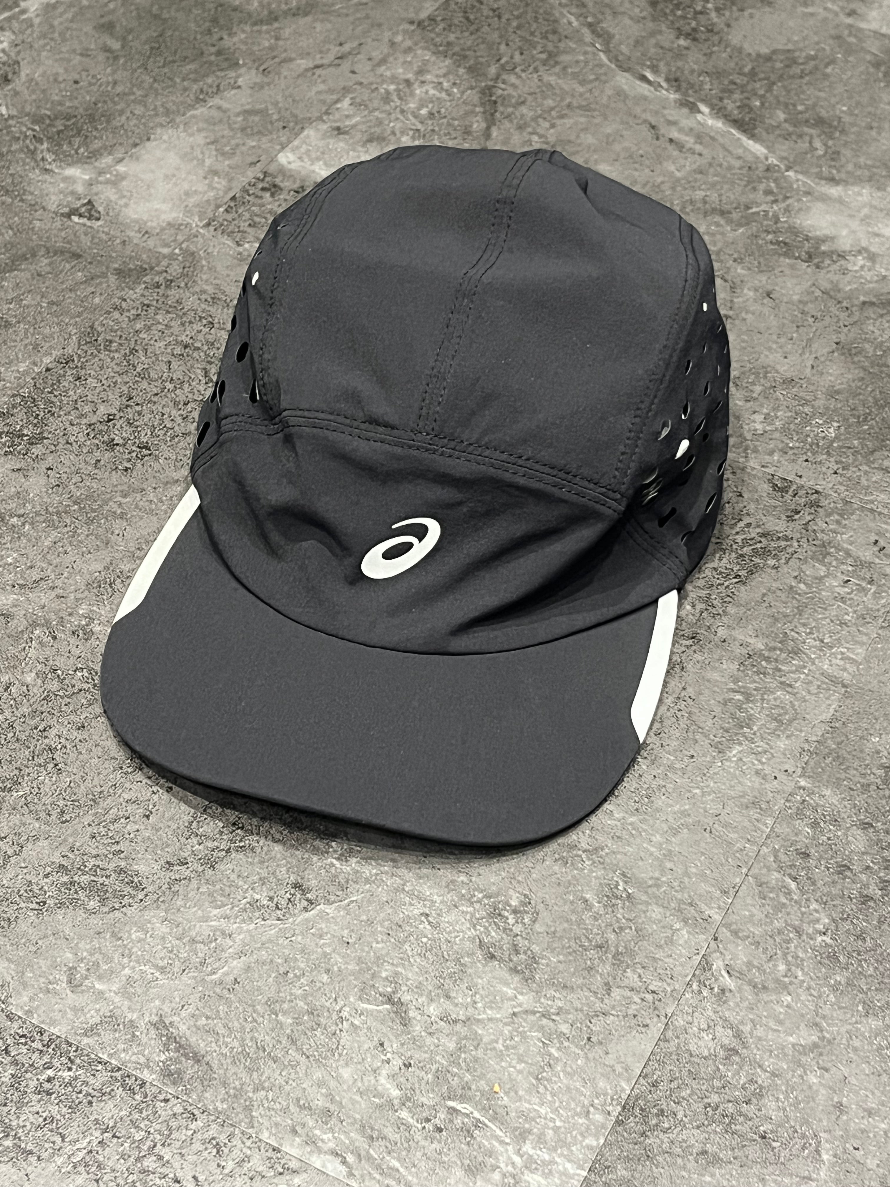 Black ASICS Ultra Lightweight Running Cap