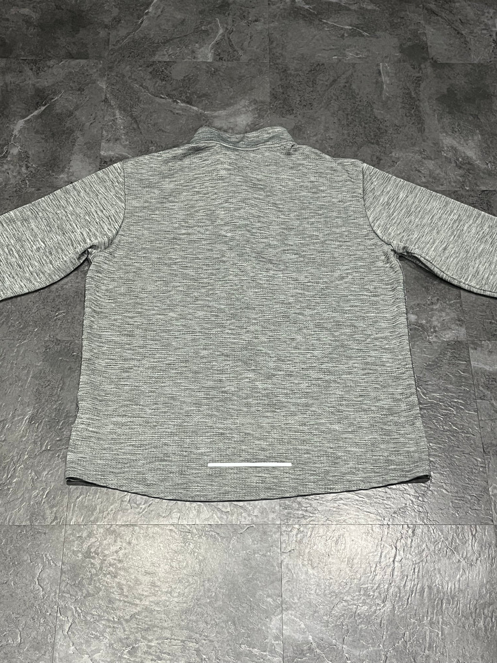 Grey Nike Men’s Dri Fit Pacer 1/4 Zip Top
