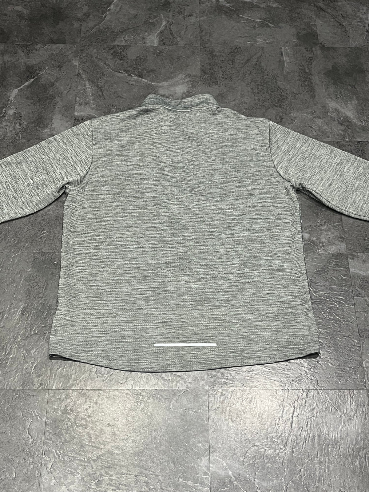 Grey Nike Men’s Dri Fit Pacer 1/4 Zip Top