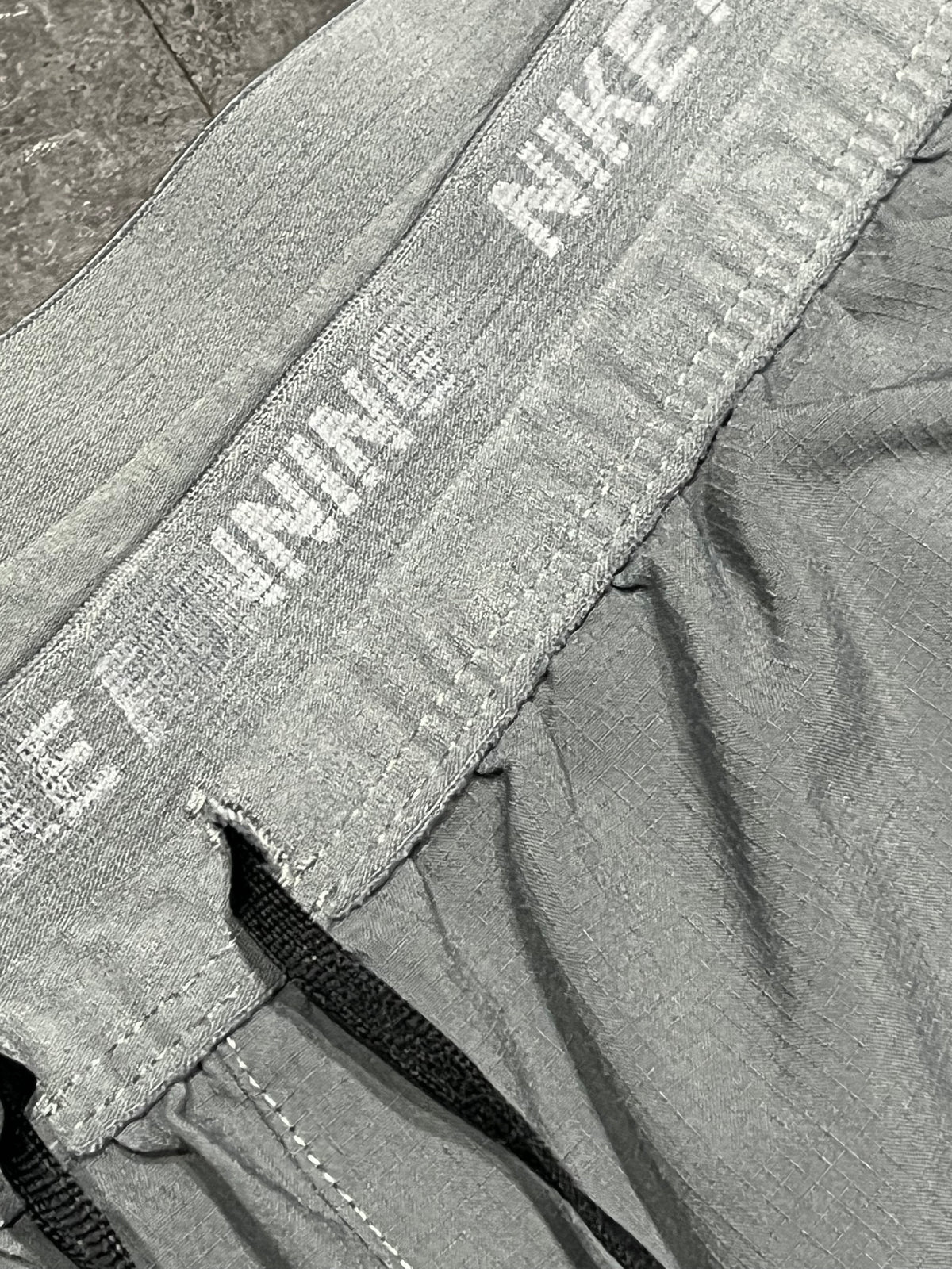Grey/Black Nike Men’s Dri Fit Flex Stride 2IN1 7” Running Shorts