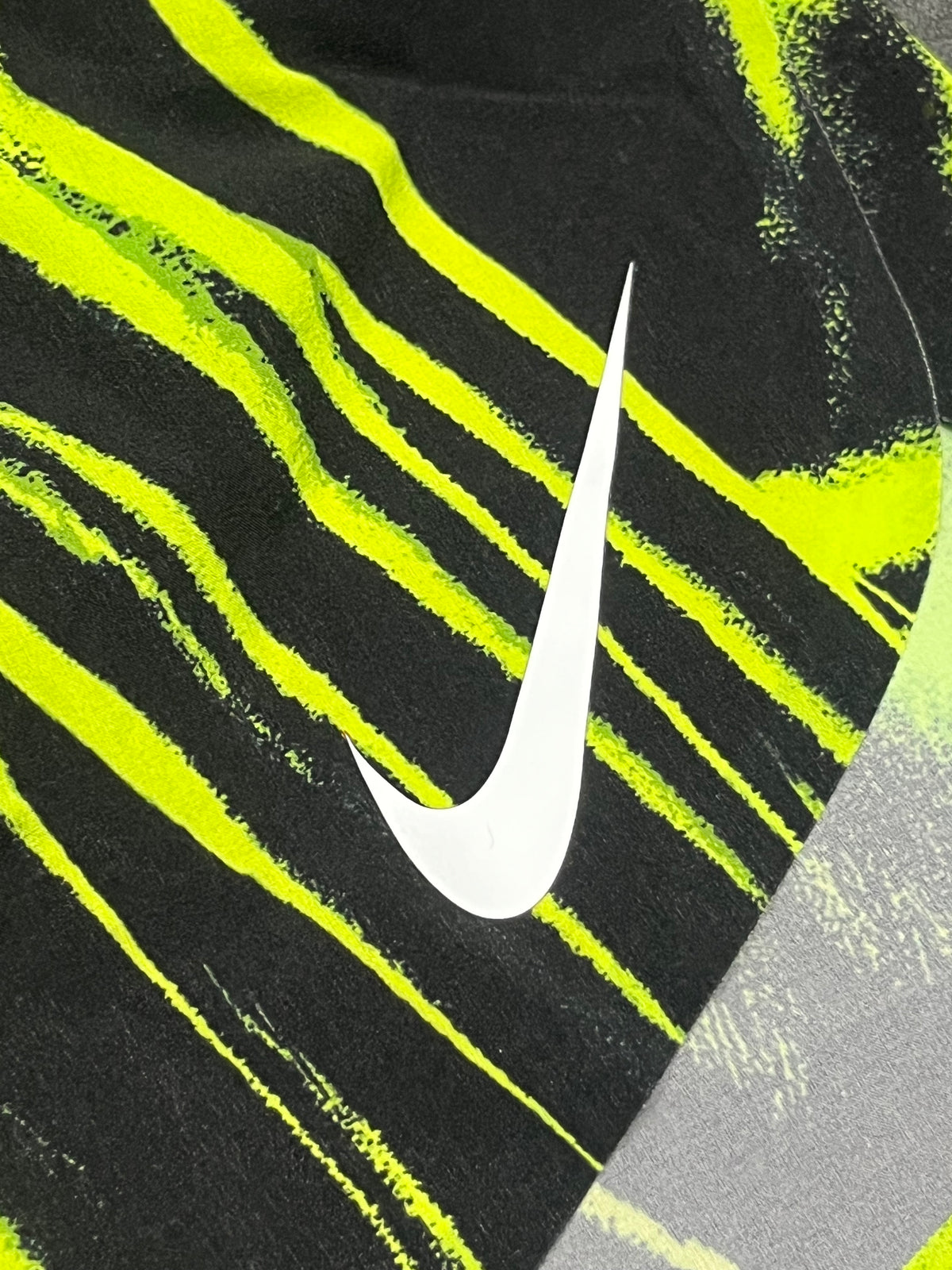 Black & Volt Green Nike Men’s Dri Fit ADV Aeroswift 2” Racing Split Shorts