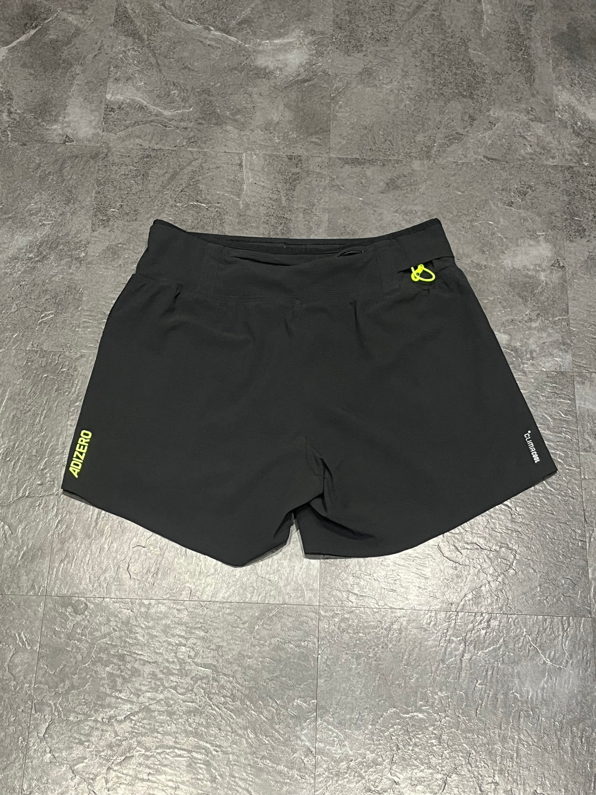 Black Adidas Adizero Men’s Gel Climacool Running Shorts