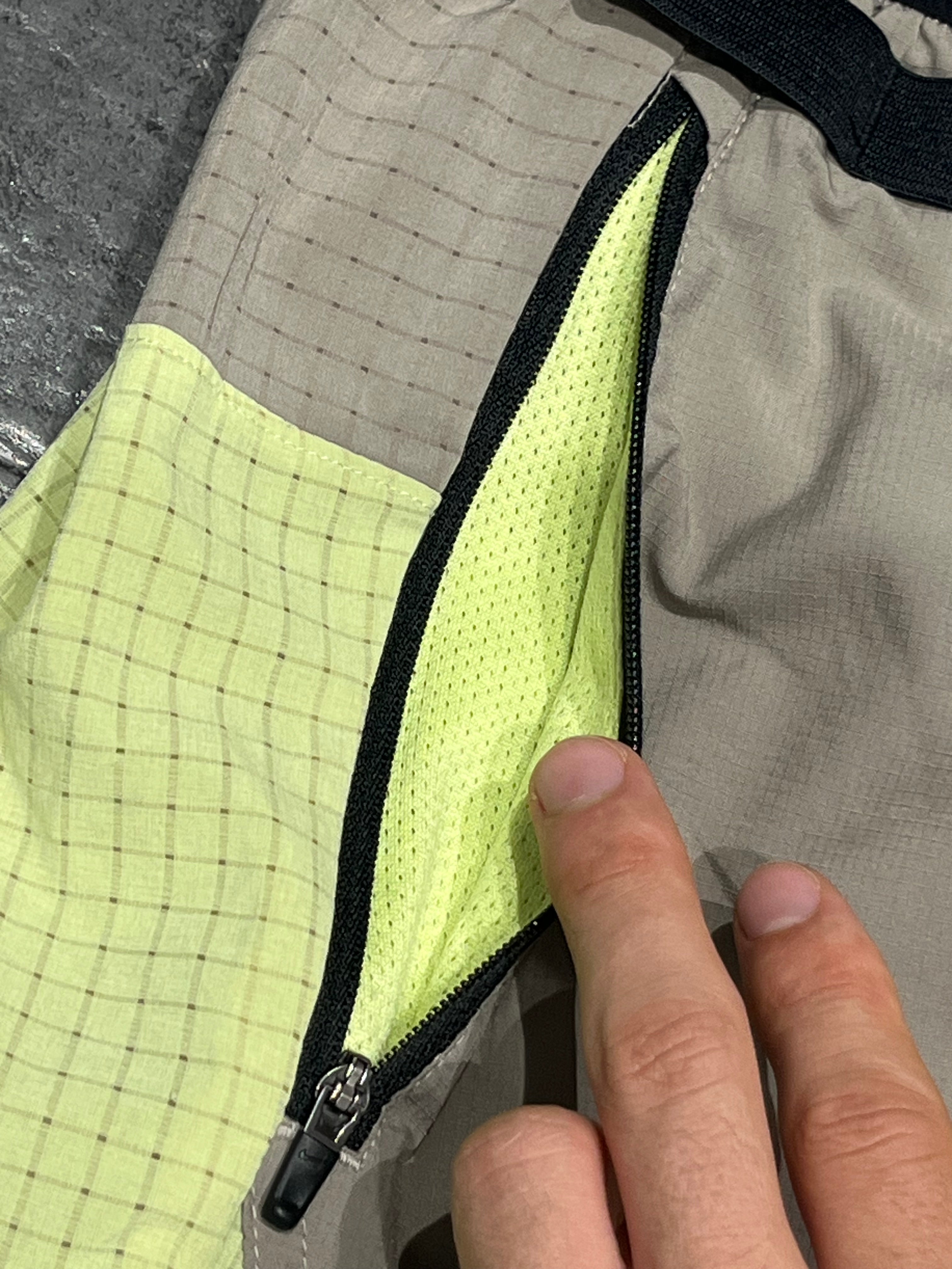 Lemon & Moon Fossil Nike Men’s Dri Fit Trail 5” Running Shorts