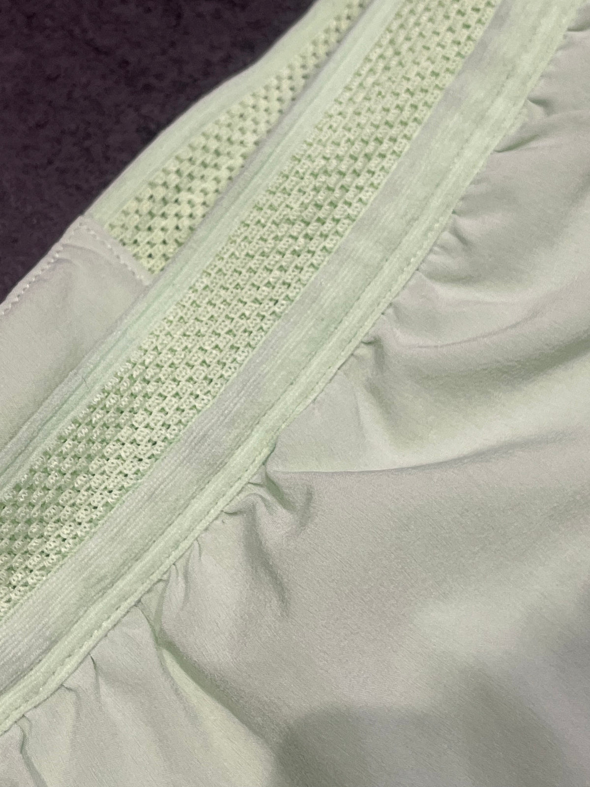 Vapour Green Nike Men’s Dri Fit ADV Aeroswift 2” Racing Split Shorts