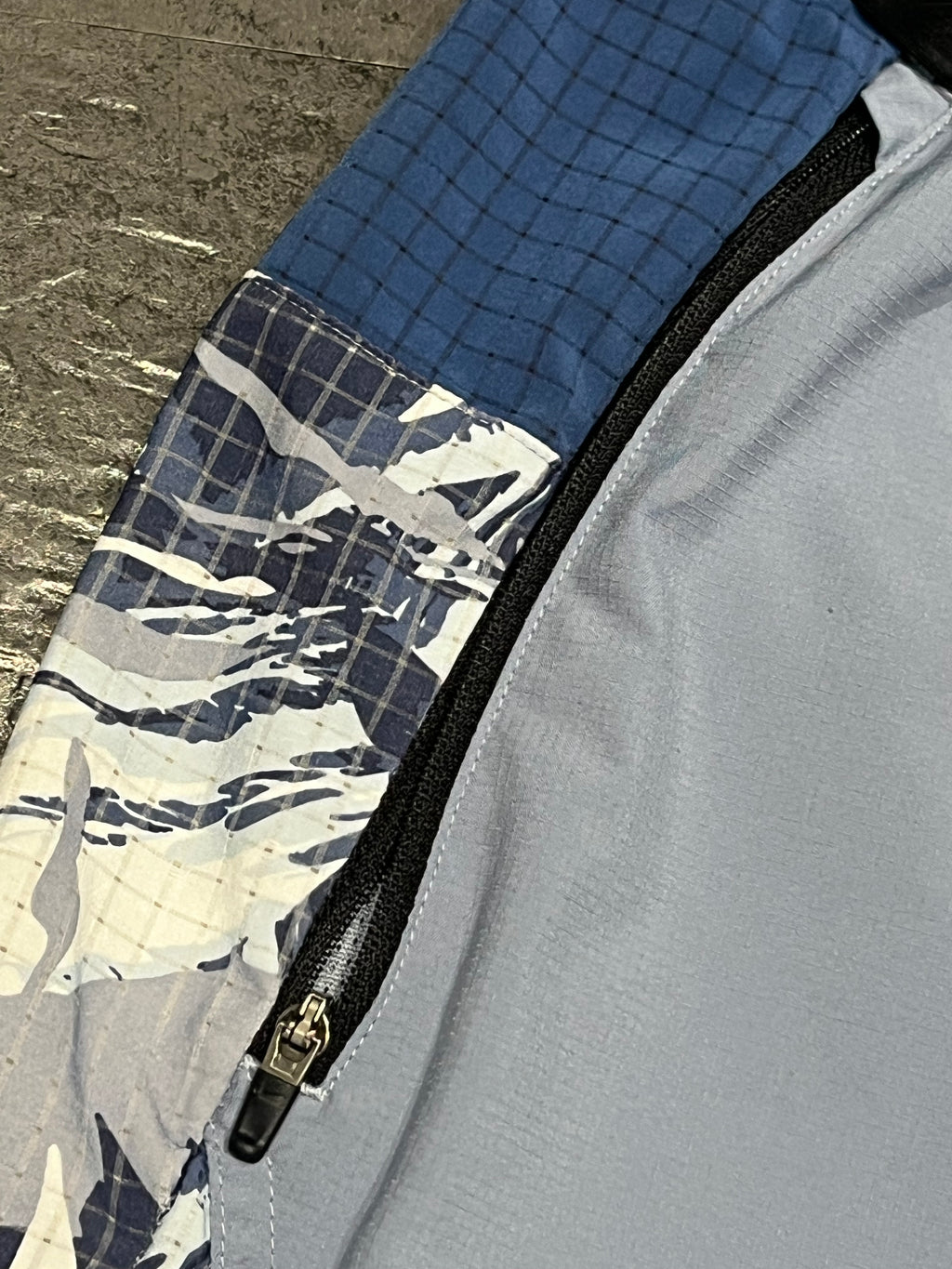 Light Blue Camo Nike Men’s Dri Fit Trail 5” Brief Lined Running Shorts