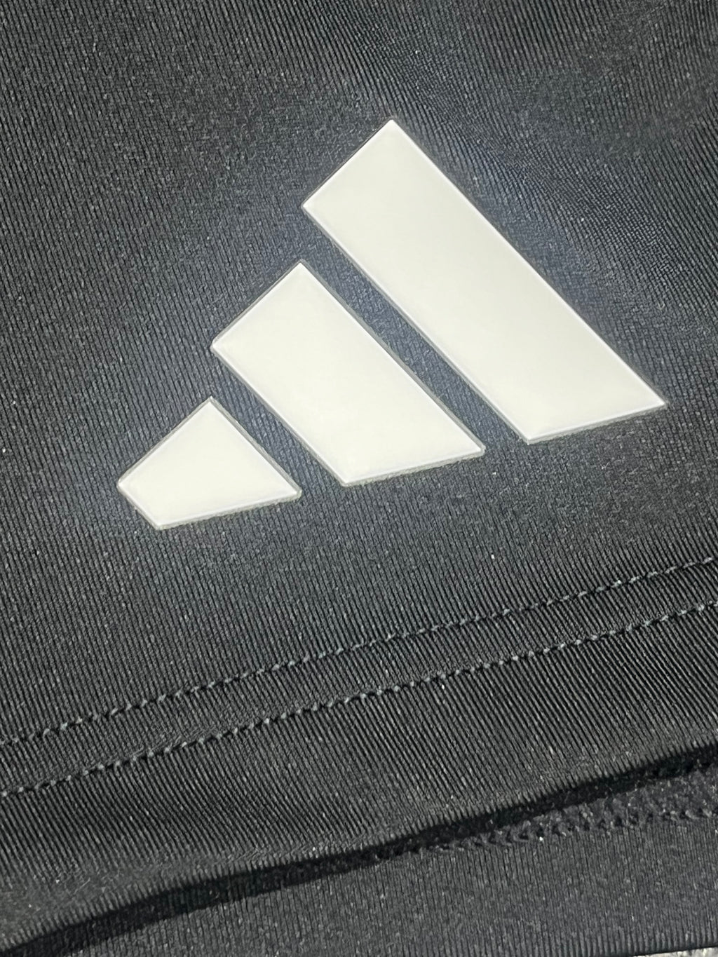 Black & White Adidas Men’s Aeroready Adizero Racing 1/2 Tights