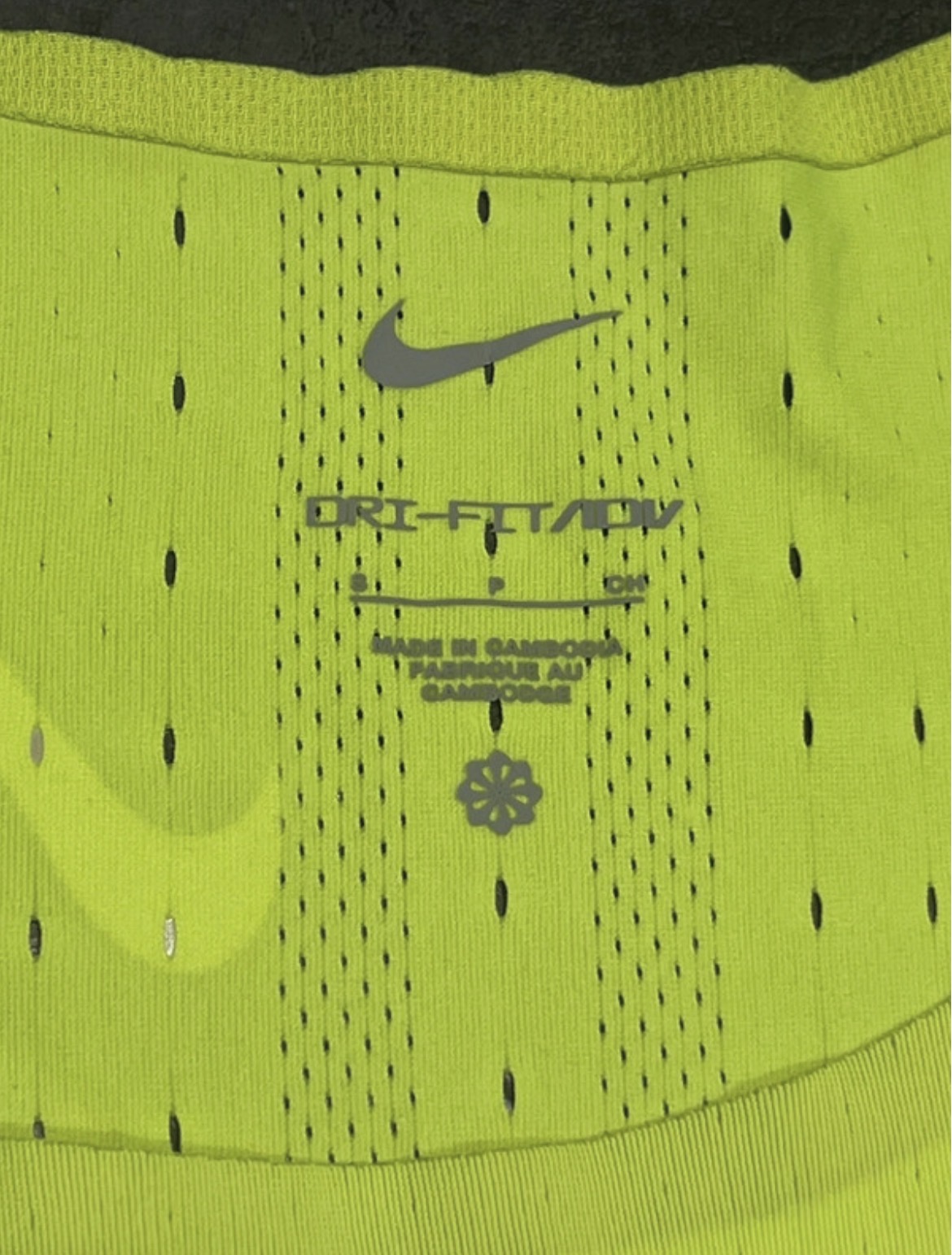 Neon Yellow Nike Men’s Dri Fit ADV Aeroswift Racing Singlet